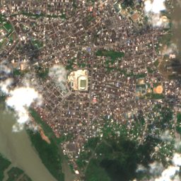 Satellite view of the site on 2026-02-15