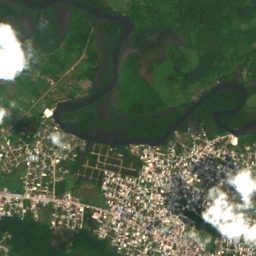 Satellite view of the site on 2026-03-12