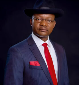 CHARLES EHIEDU ANIAGWU, photographed by Delta State Government