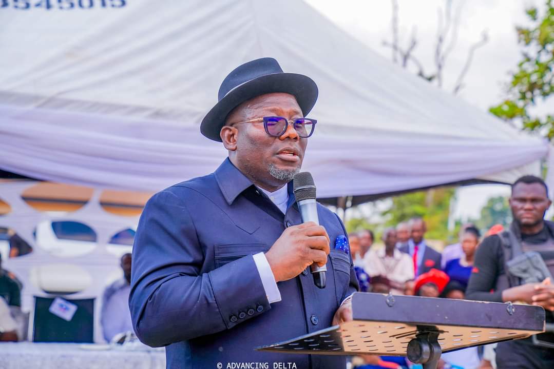 Rt. Hon. (Chief) Sheriff F. O. Oborevwori, photographed by Delta State Government