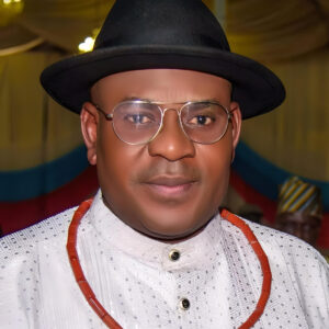 GOODNEWS EMAMUSI OBODEH, photographed by Delta State Government
