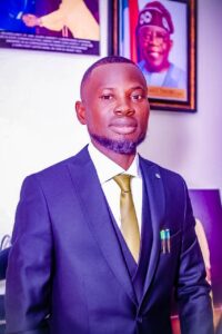 JAMANI TOMMY EJIRO, photographed by Delta State Government